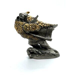 Franklin Mint Chief Joseph Pewter Sculpture by Jim Ponter 1982 Box Booklet Vinta